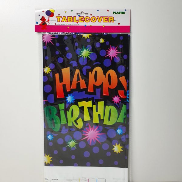 Table Cloth - Happy Birthday
