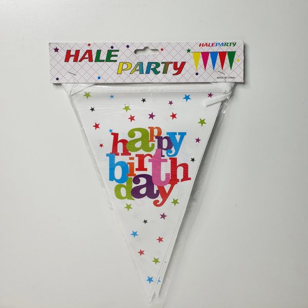 Party Bunting Flags - Happy Birthday