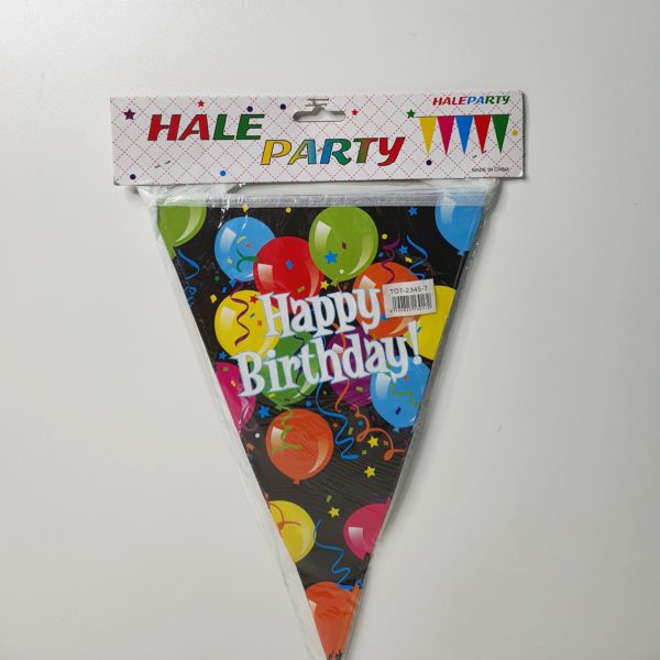 Party Bunting Flags - Happy Birthday