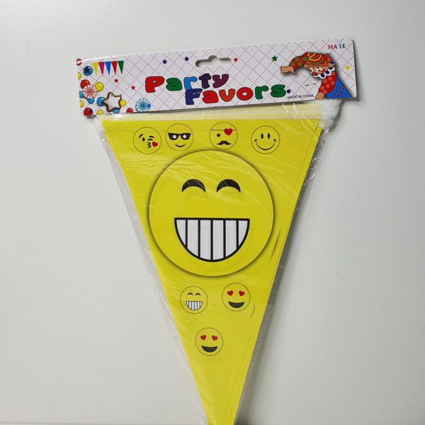 Party Flag Bunting - Emoji