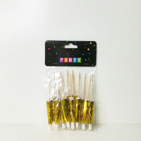 Cocktail Umbrella - Gold