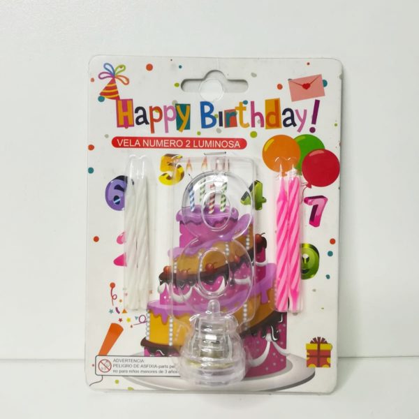 Light Up Candle - Number 8