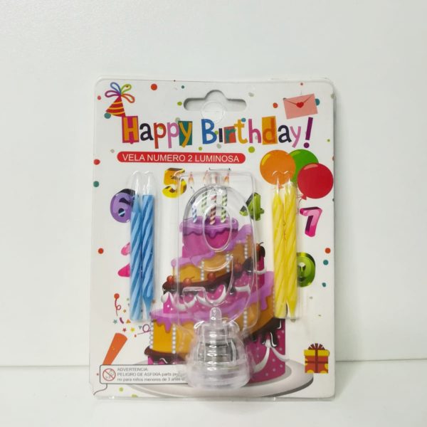 Light Up Candle - Number 9