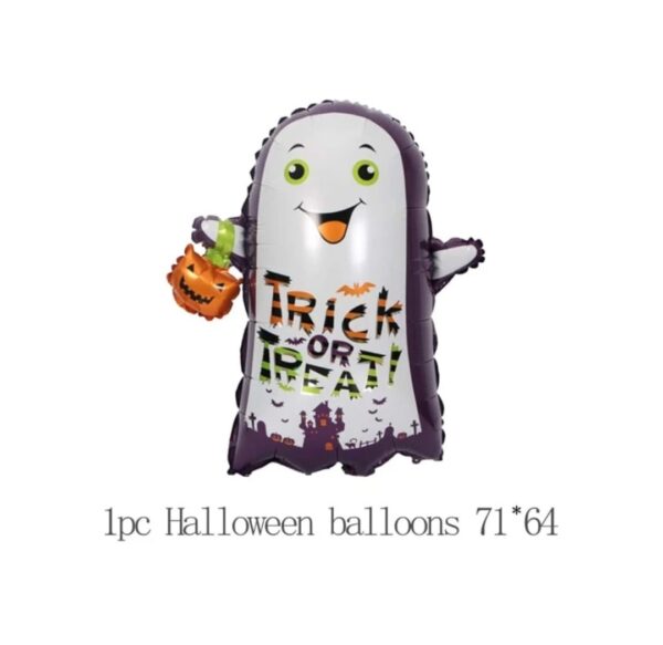 1pc Halloween Ghost Shaped Balloon