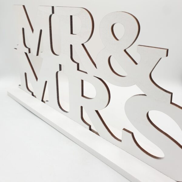 Mr & Mrs Stand - 15cm x 30cm
