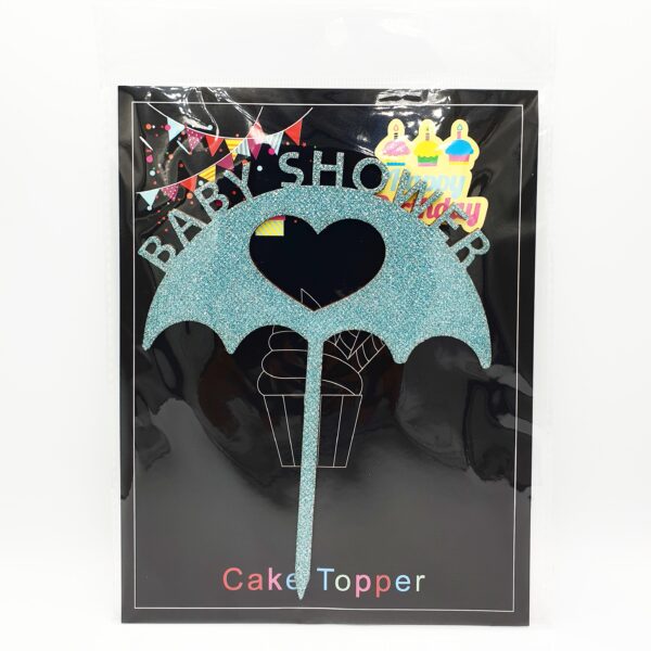 Baby Shower Cake Topper - Blue
