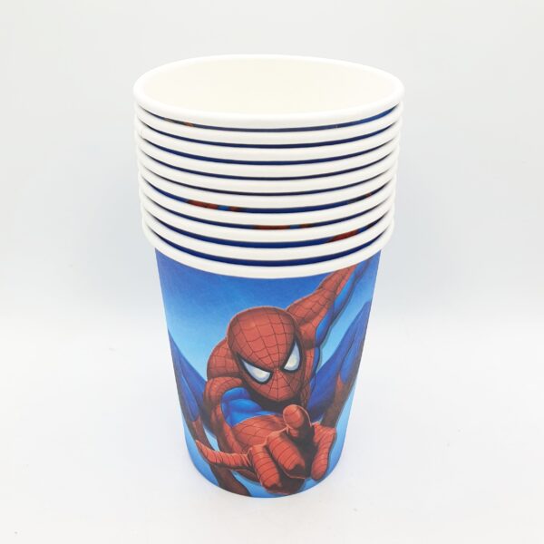 Spiderman  paper cups - pack of 10