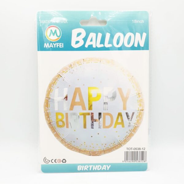 Happy Birthday Foil Balloon