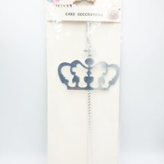 Straw Cake Topper - Crown