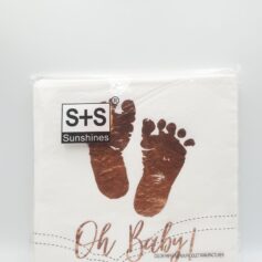 Baby shower serviettes - Pack of 10