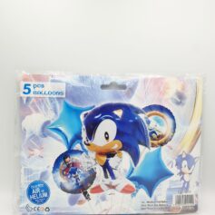5 Piece Balloon Set - Sonic
